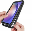 Tok Samsung Galaxy A54 5G készülékhez, Shockproof, fóliával, fekete