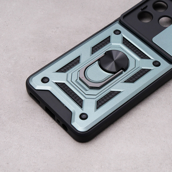 Telefontok a Realme C51, CamShield Slide, zöld