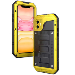 Páncélozott tok a iPhone 11, R-JUST, sárga