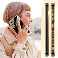 Telefontok a Samsung Galaxy S25 FE, Electro heart, fekete