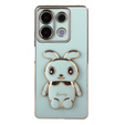 Tok Xiaomi Redmi Note 13 Pro 5G, Rabbit, zöld + Edzett üveg 9H