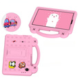 Gyermek tok Samsung Galaxy Tab A9, Cute Patterns, állvánnyal, rózsaszín