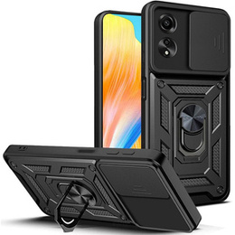 Telefontok a Oppo A38 4G / Oppo A18 4G, CamShield Slide, fekete