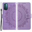 Pattintható tok a Nokia G11/ G21, Mandala, kék