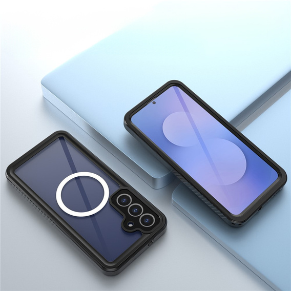 Redpepper IP68 vízálló tok 360°-os védelemmel és MagSafe-vel a Samsung Galaxy S25 FE készülékhez