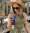 Páncélozott tok a iPhone 14 Pro Max, Dexnor Full Body, lila