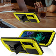 Páncélozott tok a Samsung Galaxy S23 Plus, R-JUST CamShield Slide, sárga