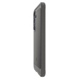 A Spigen tok Samsung Galaxy S25, Rugged Armor MagSafe, szürke + edzett üveg 9H