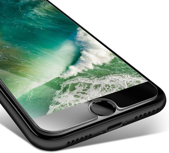 2x edzett üveg a iPhone 7/8/SE 2020/SE 2022, ERBORD 9H Hard Glass a képernyőn