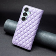 Pattintható tok a Samsung Galaxy M15 5G, Wallet, BINFEN COLOR, lila