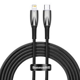 Baseus Glimmer USB-C és Lightning 20W 2m kábel iPhone-hoz
