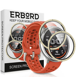 2x ERBORD hibrid üveg a Amazfit Active 2