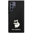 Karl Lagerfeld szilikon Choupette a Samsung Galaxy S24 Ultra készülékhez
