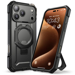 Supcase tok iPhone 17 Pro Max készülékhez, Unicorn Beetle Grip Mag, Fekete