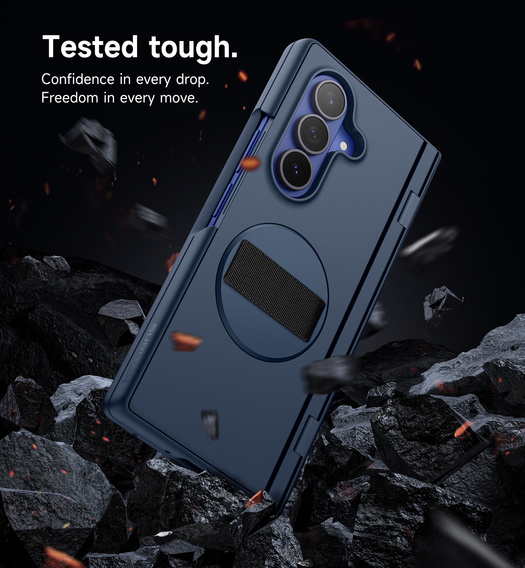 Suritch tok 360°-os állvánnyal és beépített képernyővédővel Samsung Galaxy Z Fold7 készülékekhez