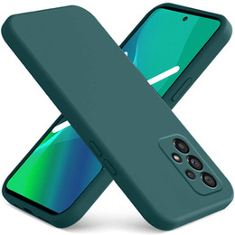 Telefontok a Samsung Galaxy A13 4G, Silicone Lite, sötétzöld