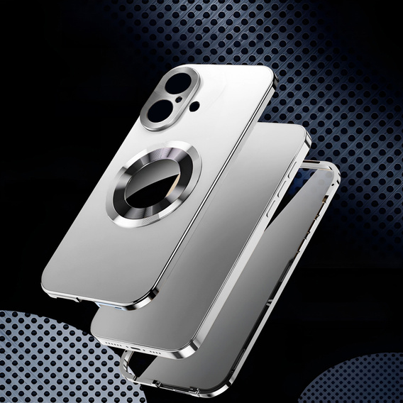 MagSafe-kompatibilis tok iPhone 17-hez, magánéletet védő üveggel