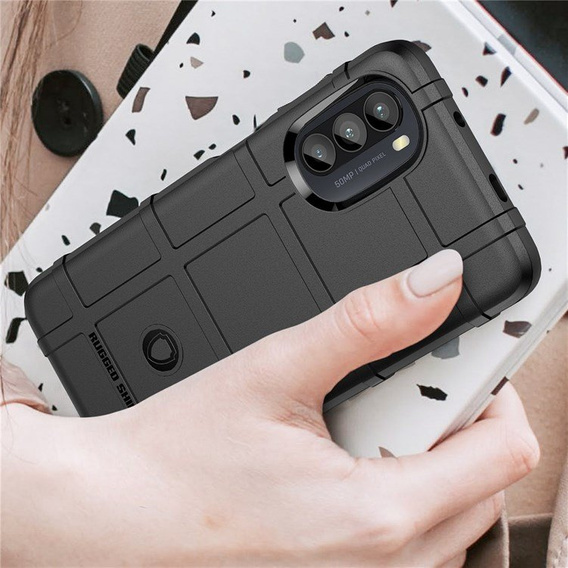 Telefontok a Motorola Moto G52 / G82 5G, Rugged Shield, fekete