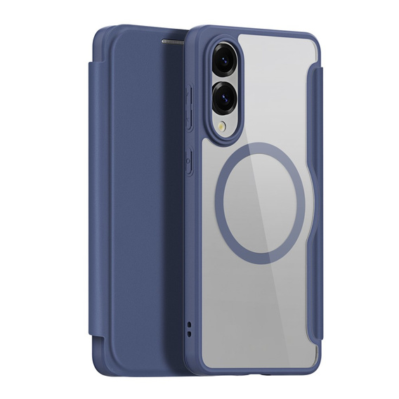 Dux Ducis Telefontok a Samsung Galaxy S25 Edge, Skin X Pro, MagSafe, sötétkék