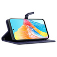 Pattintható tok a Oppo A58 4G, Mandala, lila