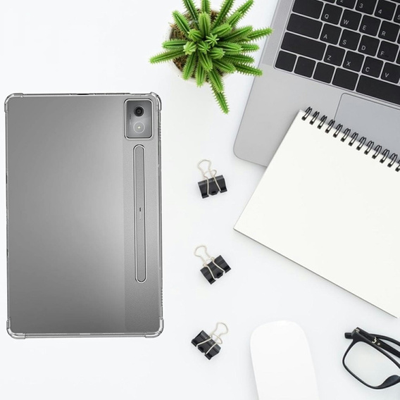 Tok Lenovo Idea Tab Pro 12.7" készülékhez, szilikon, átlátszó