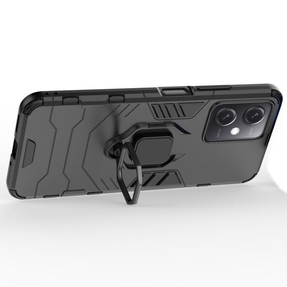Telefontok a Xiaomi Redmi Note 12 5G / POCO X5 5G, Kickstand Ring, fekete