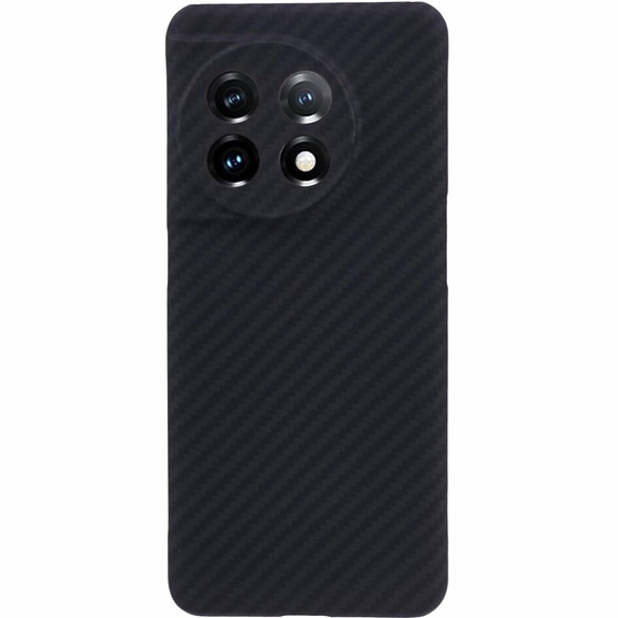 Tok OnePlus 11, Aramid Fiber Cover, fekete
