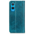 Pattintható tok OnePlus Nord CE4 Lite, Split Leather, zöld