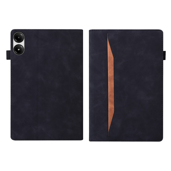 Tok Xiaomi Redmi Pad Pro / Xiaomi Poco Pad, Classic, tolltartóval, fekete