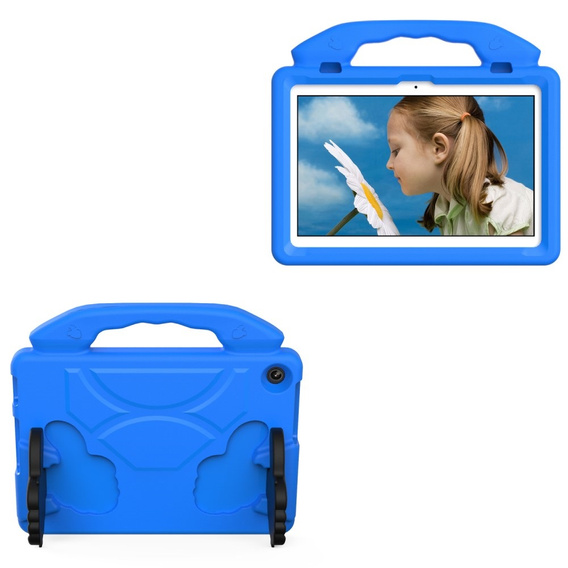 Gyermek tok Lenovo Tab M10 10.1 Gen 3 TB-328FU/TB-328XU, gyermek tok fogantyúval, kék