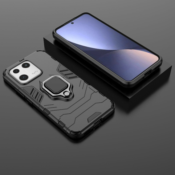 Telefontok a Xiaomi 13, Kickstand Ring, fekete
