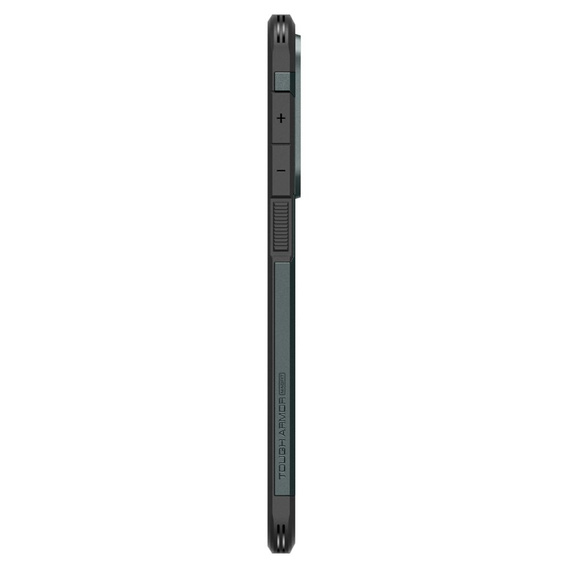Spigen tok Samsung Galaxy A36 5G készülékhez, Tough Armor Mag Mag MagSafe, fekete + 9H edzett üveg