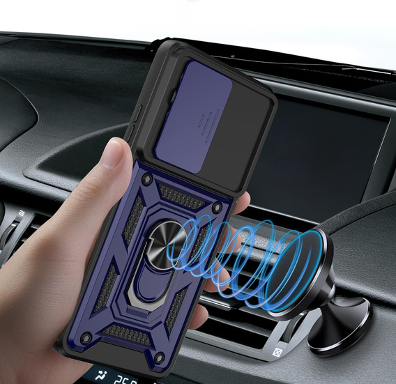 Telefontok a Motorola Moto G86 5G, CamShield Slide, kék