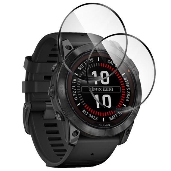 2x ERBORD hibrid üveg a Garmin Fenix 8 47mm