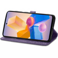 Pattintható tok a Infinix Hot 40i, Mandala, lila