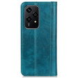 Pattintható tok Honor 200 Lite, Split Leather, zöld