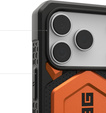 Urban Armor Gear tok iPhone 17 Pro, Monarch Pro MagSafe, narancssárga