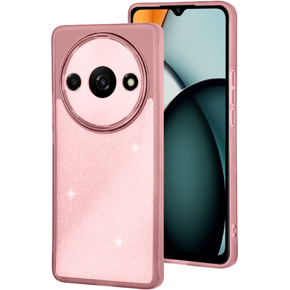 Telefontok a Xiaomi Redmi A3, Glittery Powder, rózsaszín