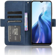 Pattintható tok a Realme Note 70T 4G, Card Slot, sötétkék