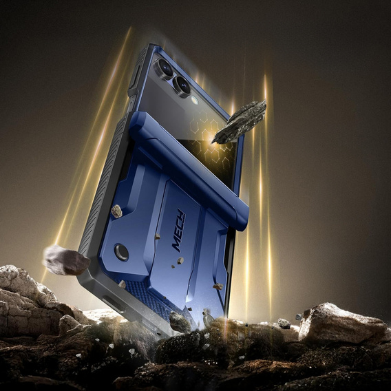 Tongate MECH tok MagSafe-val a Samsung Galaxy Z Flip7 FE / Z Flip6 készülékhez, zöld színű