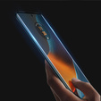 Edzett üveg Motorola Edge 50 Fusion 5G, Dux Ducis teljes képernyőhöz, fekete keret