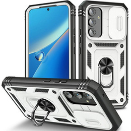 Telefontok a Samsung Galaxy A54 5G, CamShield Slide, fehér / fekete