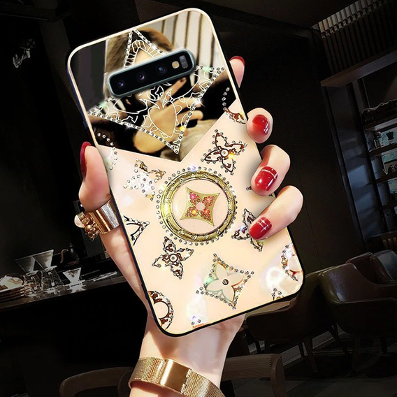 Fashion Telefontok a Samsung Galaxy S10+ Plus, rózsaszín
