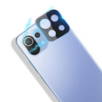 Fém kamerafedél Xiaomi Mi 11 készülékhez, kék