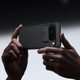 Tok Google Pixel 9 Pro XL, páncélozott Nillkin, CamShield Pro, fekete