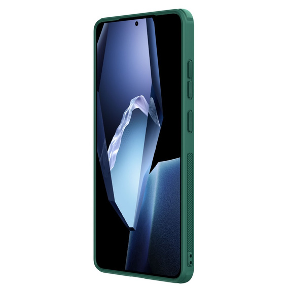 NILLKIN tok OnePlus 13R, Super Frosted Shield Case, zöld