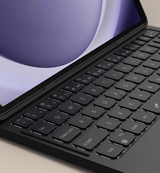 Dexnor mágneses tok billentyűzettel és érintőpaddal Samsung Galaxy Tab A9+ készülékhez