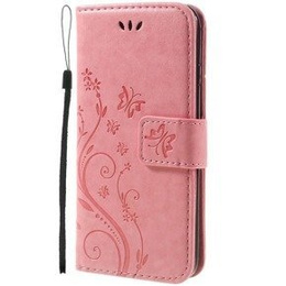 Pattintható tok a iPhone 7/8/SE 2020/SE 2022, Butterfly, rózsaszín