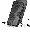 Pattintható tok a Realme Note 50, Butterfly, fekete