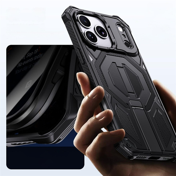 MagSafe-kompatibilis védőtok állvánnyal iPhone 17 Pro Max készülékhez